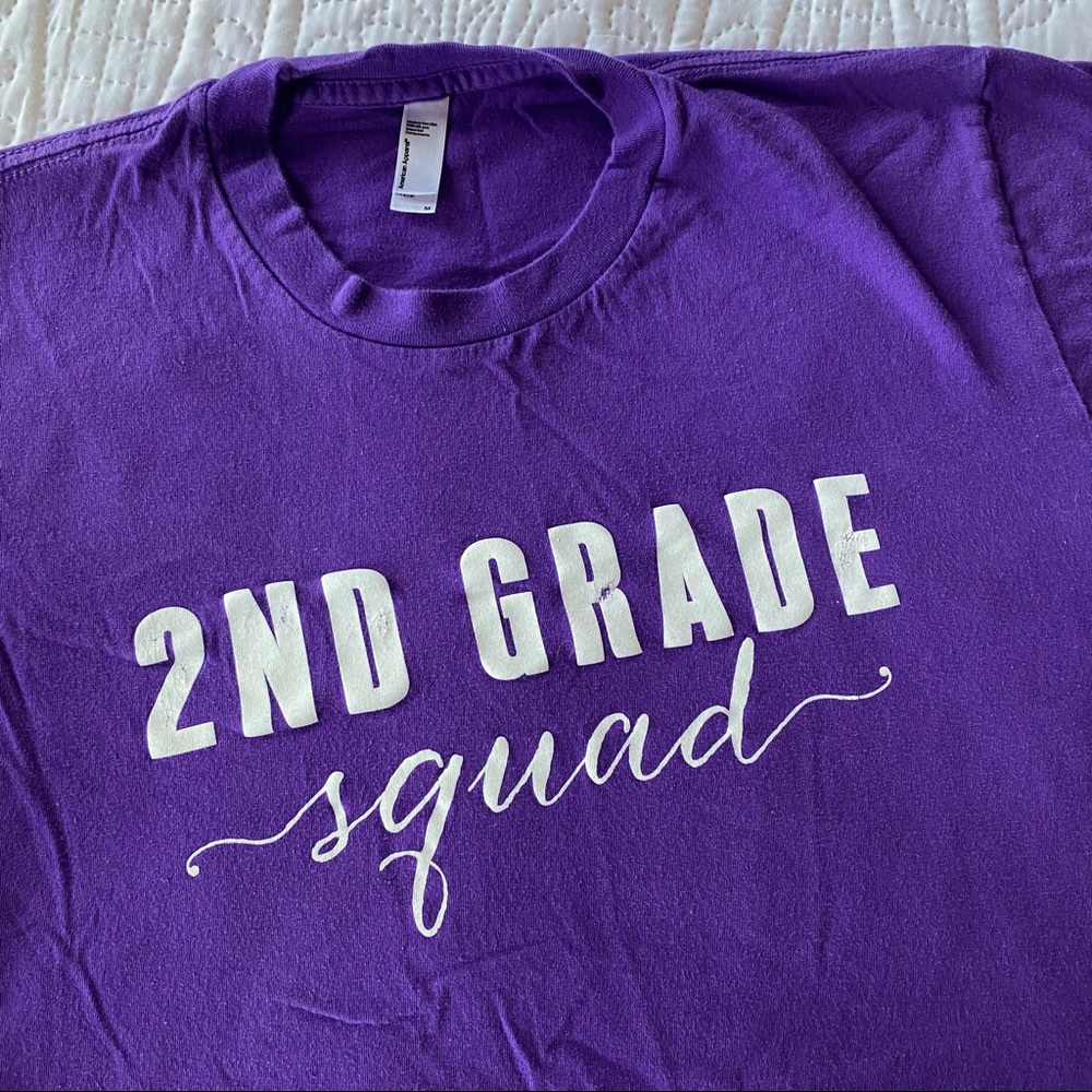 Teacher Tee: 2nd Grade Squad